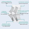 1Pair Ankle Protection Compression Socks Outdoor Fitness Socks Sports Protection Open Toe Compression Sheath Elasticity Socks ArtiCare